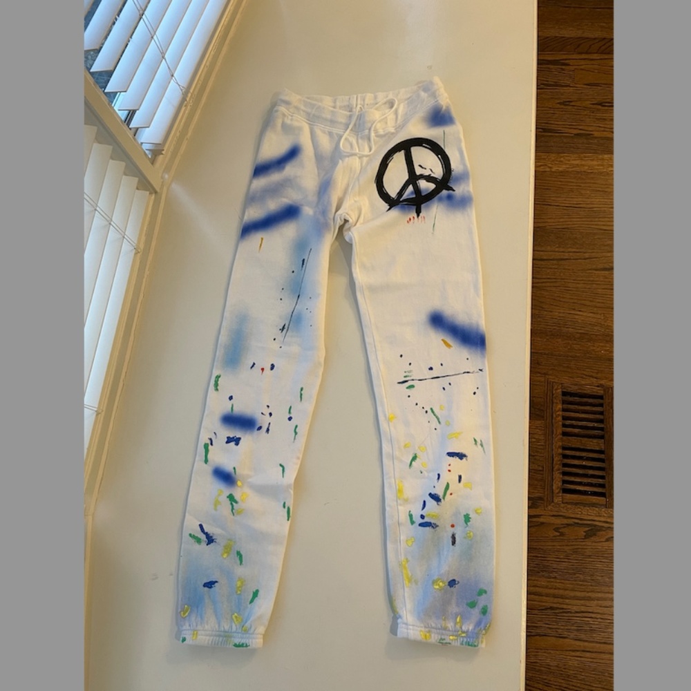 Lauren Moshi GIA BRUSH PEACE Sweatpants